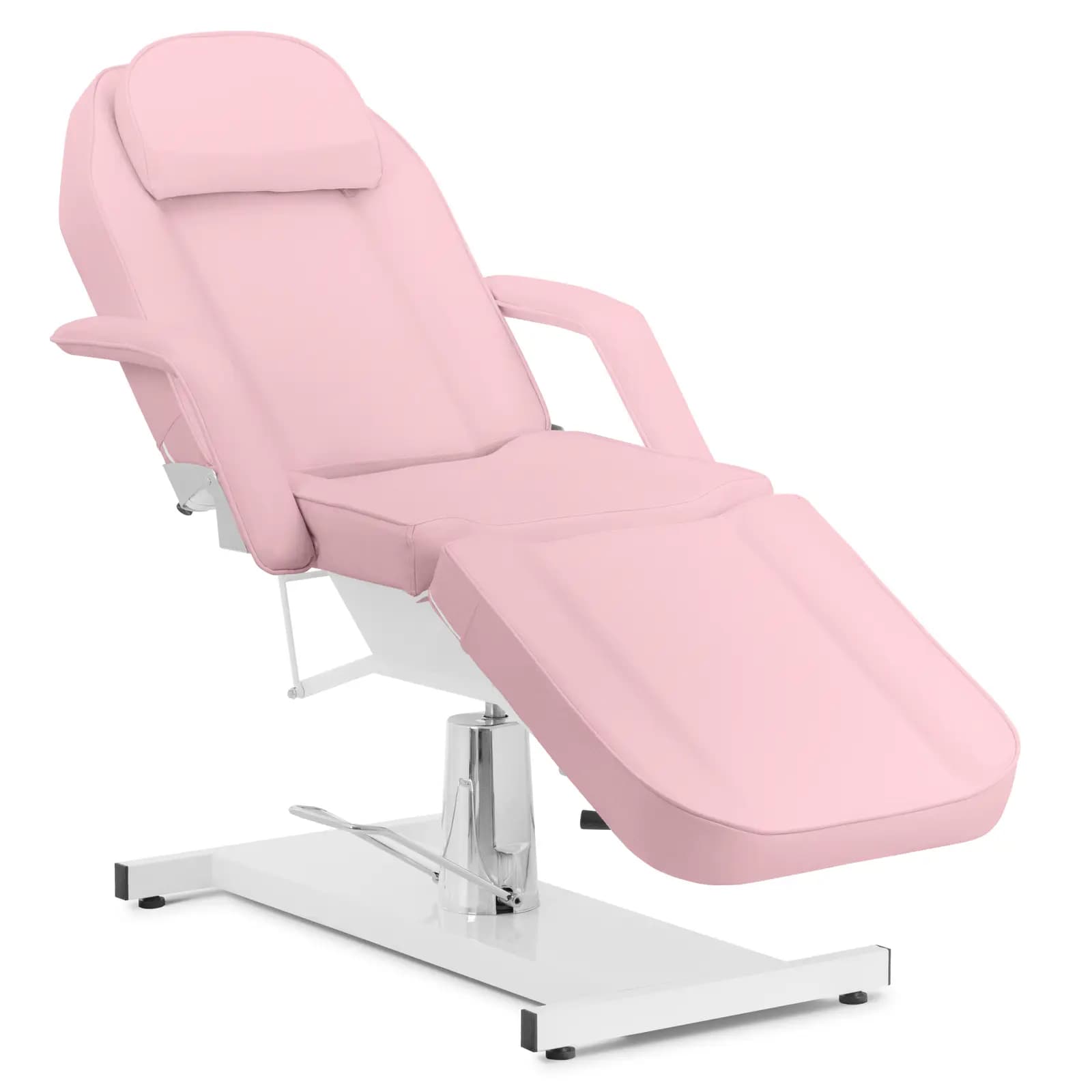 Fauteuil d'esthétique - 180 x 58 x 66 - 76 cm - 200 kg - rose