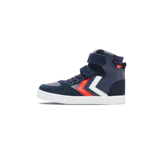 Kinderschuhe Hummel slimmer stadil leather high