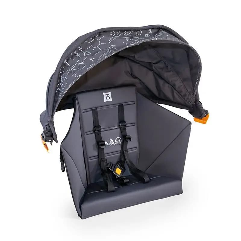 Kindersitz für Anhänger und Sonnenschirm Burley Hopper