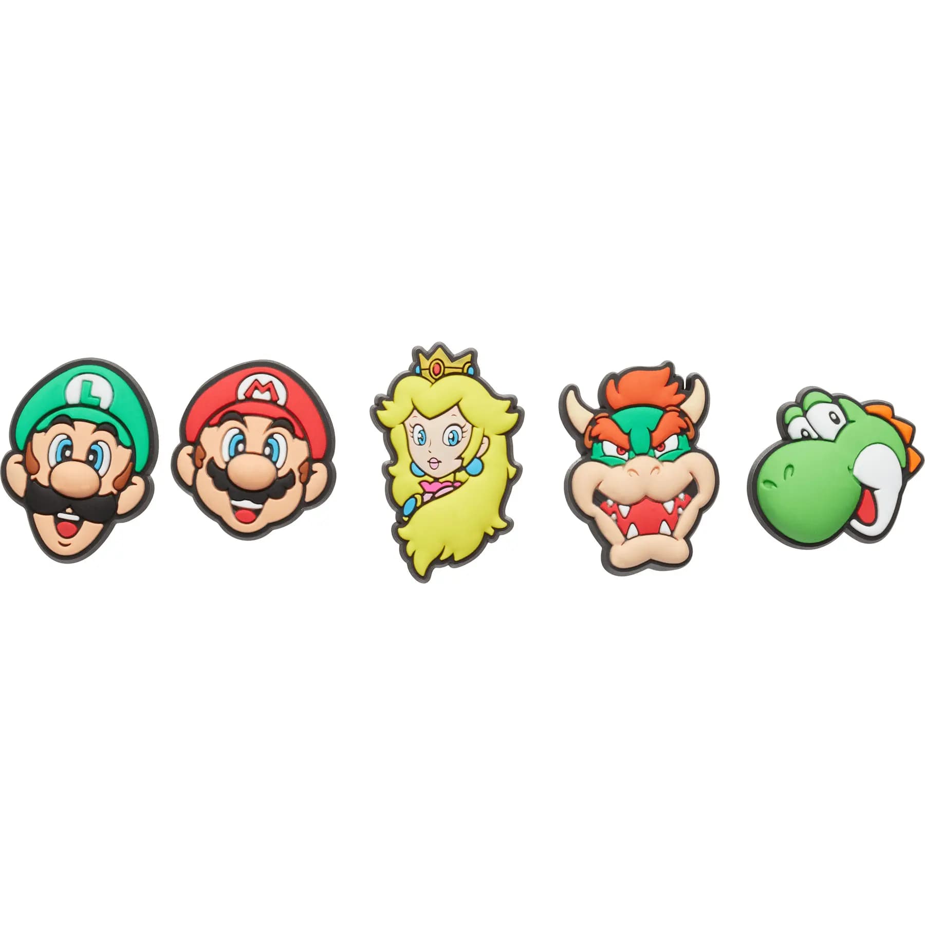 Lot von 5 Jibbitz Clips Crocs Super Mario™