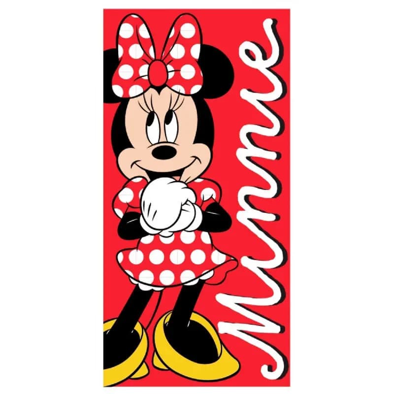 Strandtuch aus Mikrofaser, Mädchen Disney Minnie