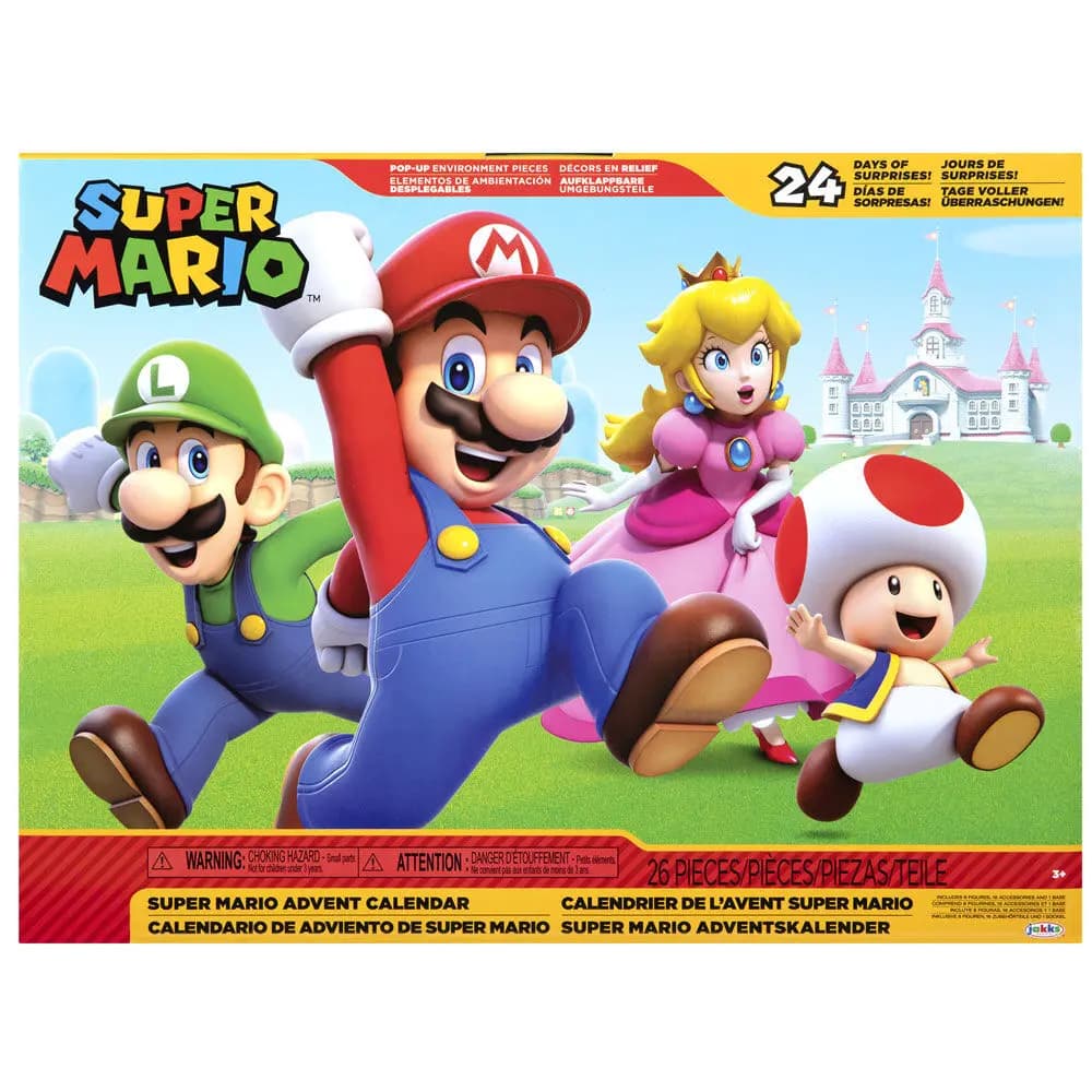 Adventskalender Jakks Pacific Super Mario Bros (x24)