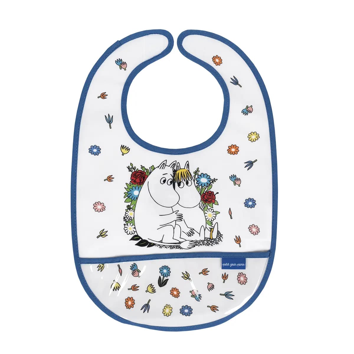 Baby Lätzchen aus Wachstuch Petit Jour Moomin