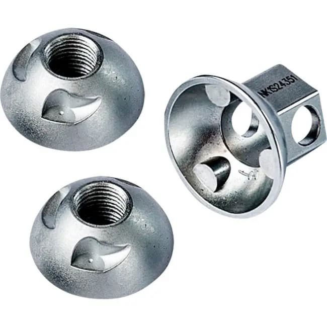 diebstahlsichere Mutter Vollachse Pinhead Components