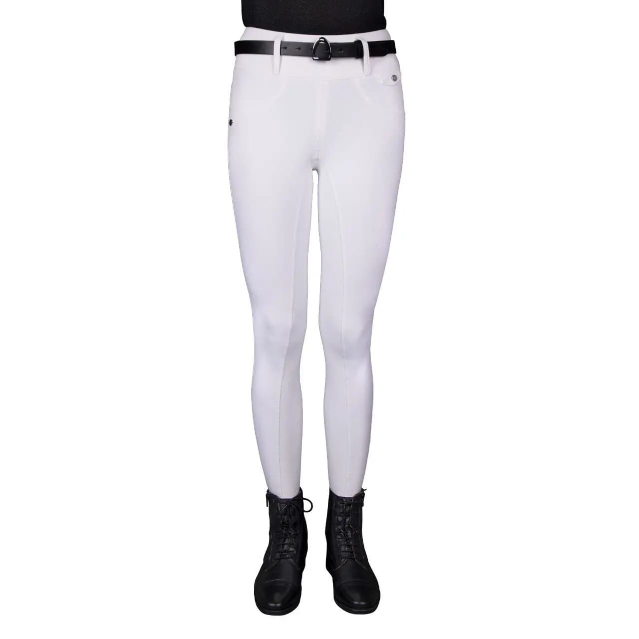 Winterreitleggings full grip Damen QHP Juliet