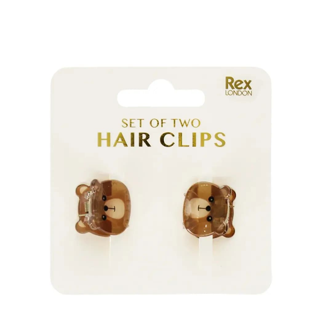 Mini Haarspange Mädchen Rex London Bears (x2)
