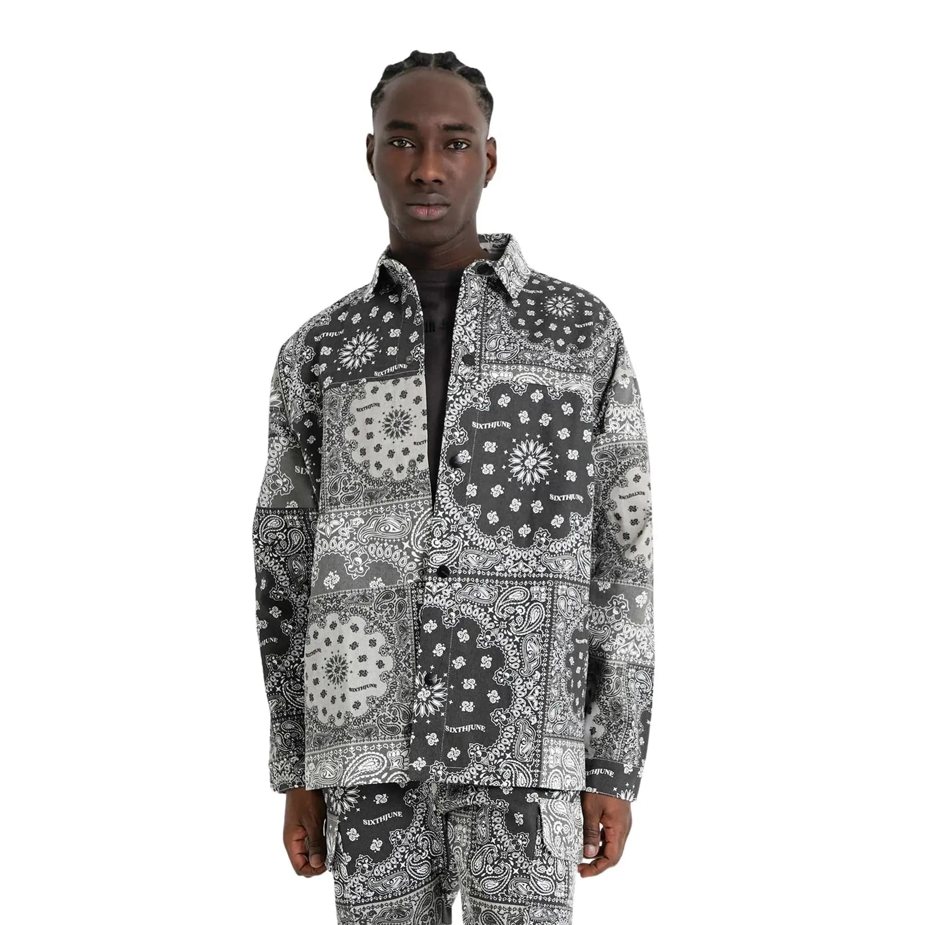 Patchwork-Jacke Sixth June