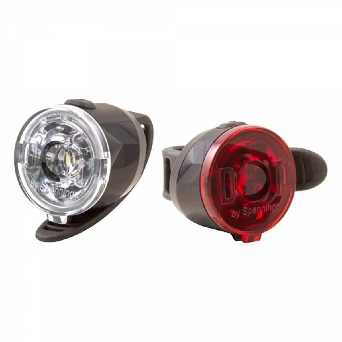 Vorder- und Rücklicht Spanninga 2+1xCR2032