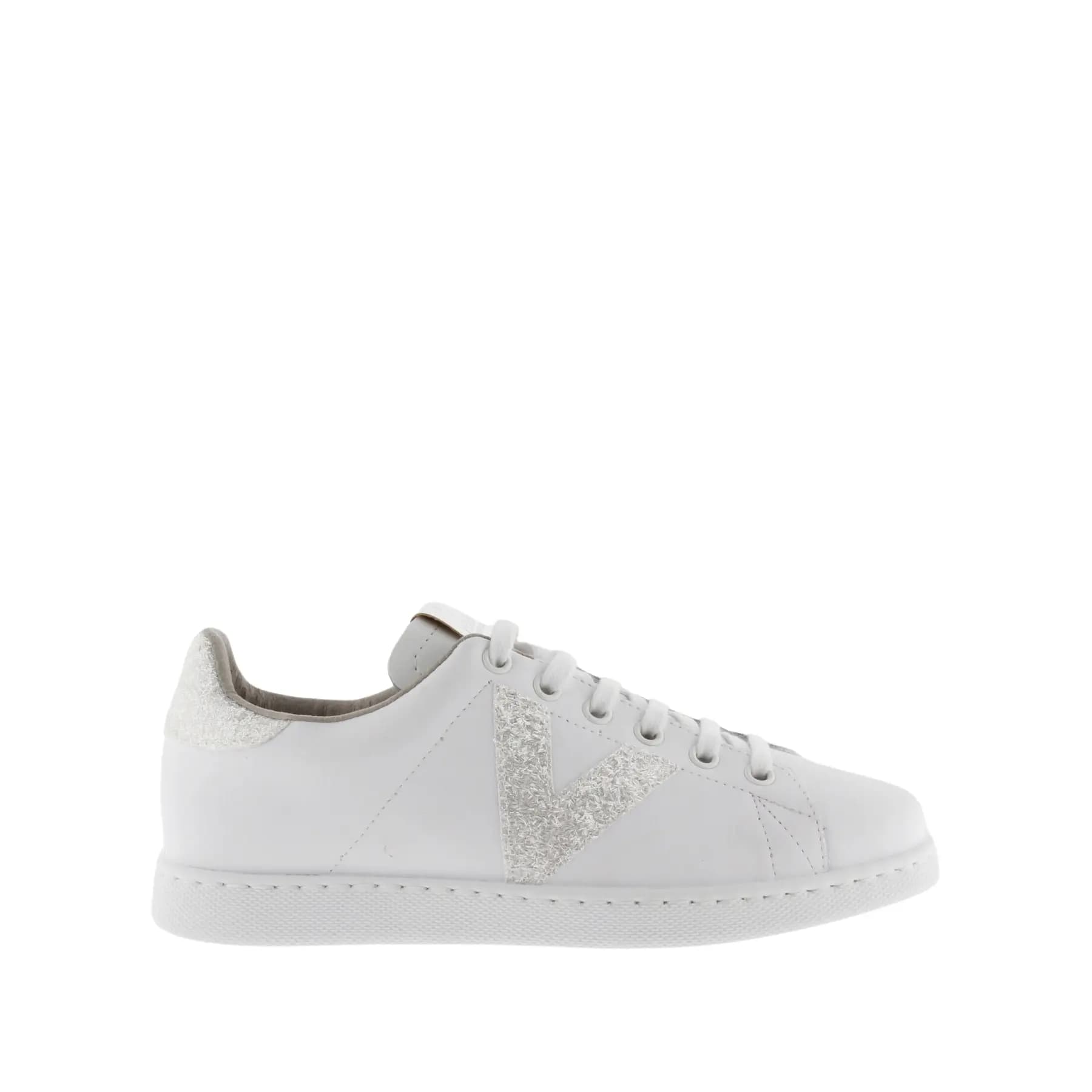 Sneakers aus Leder Victoria tennis glitter