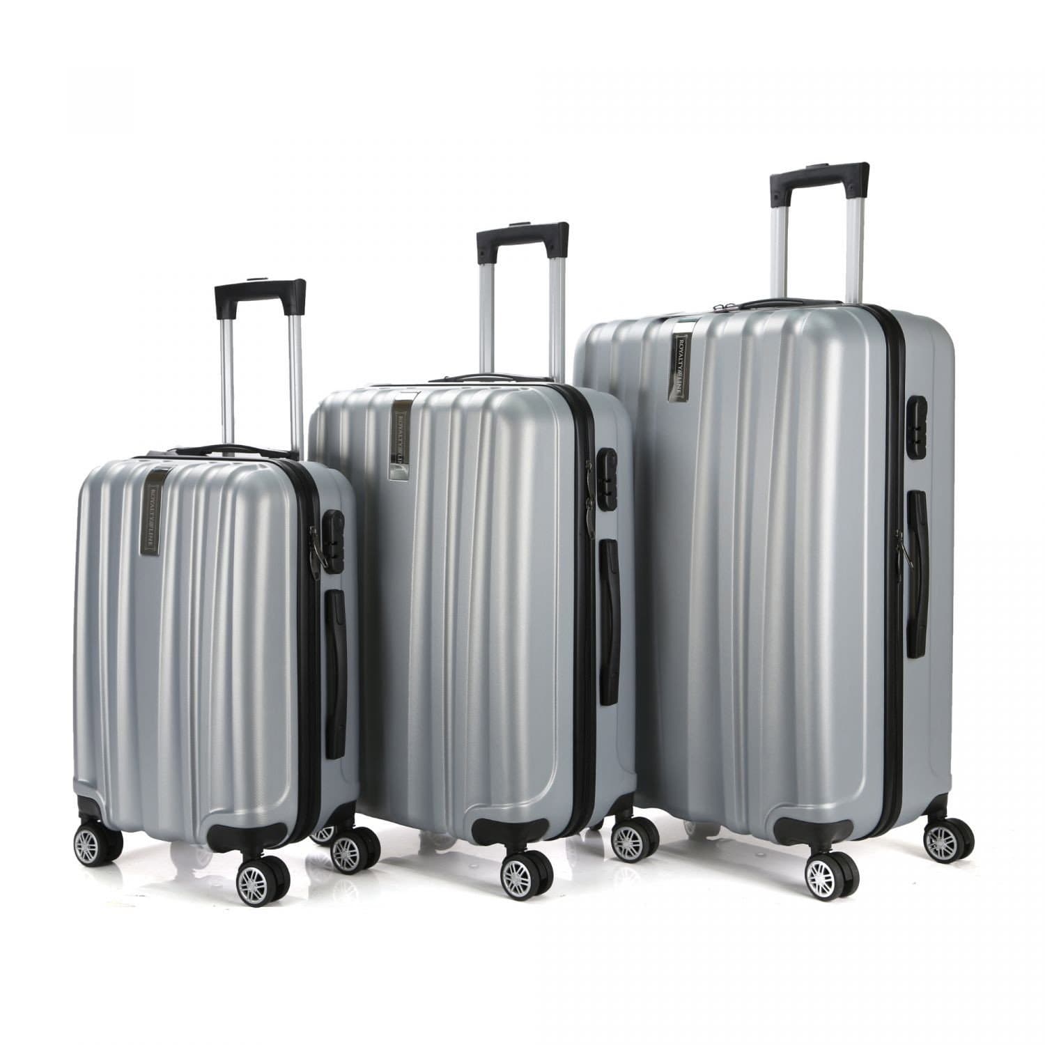 Set di 3 valigie - Argento