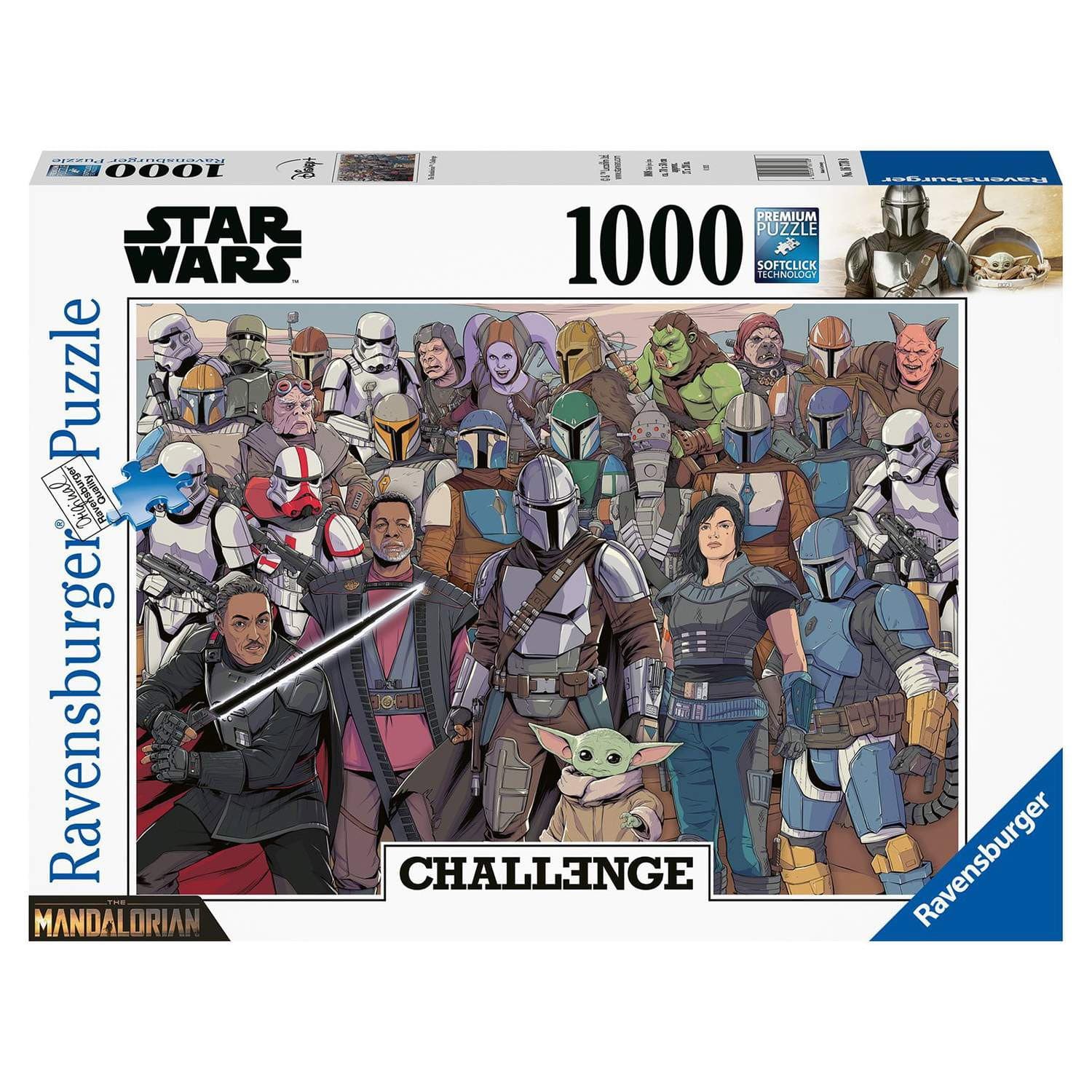The Mandalorian, Puzzle - Challenge - 1000 Stück
