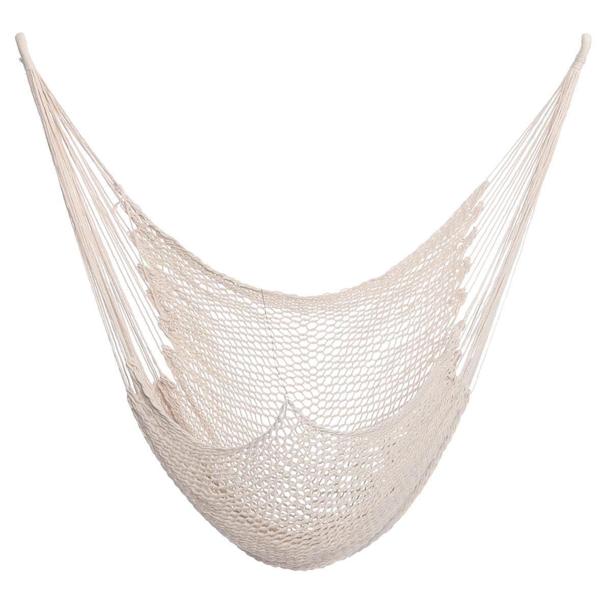 Sedile sospeso con design a maglia