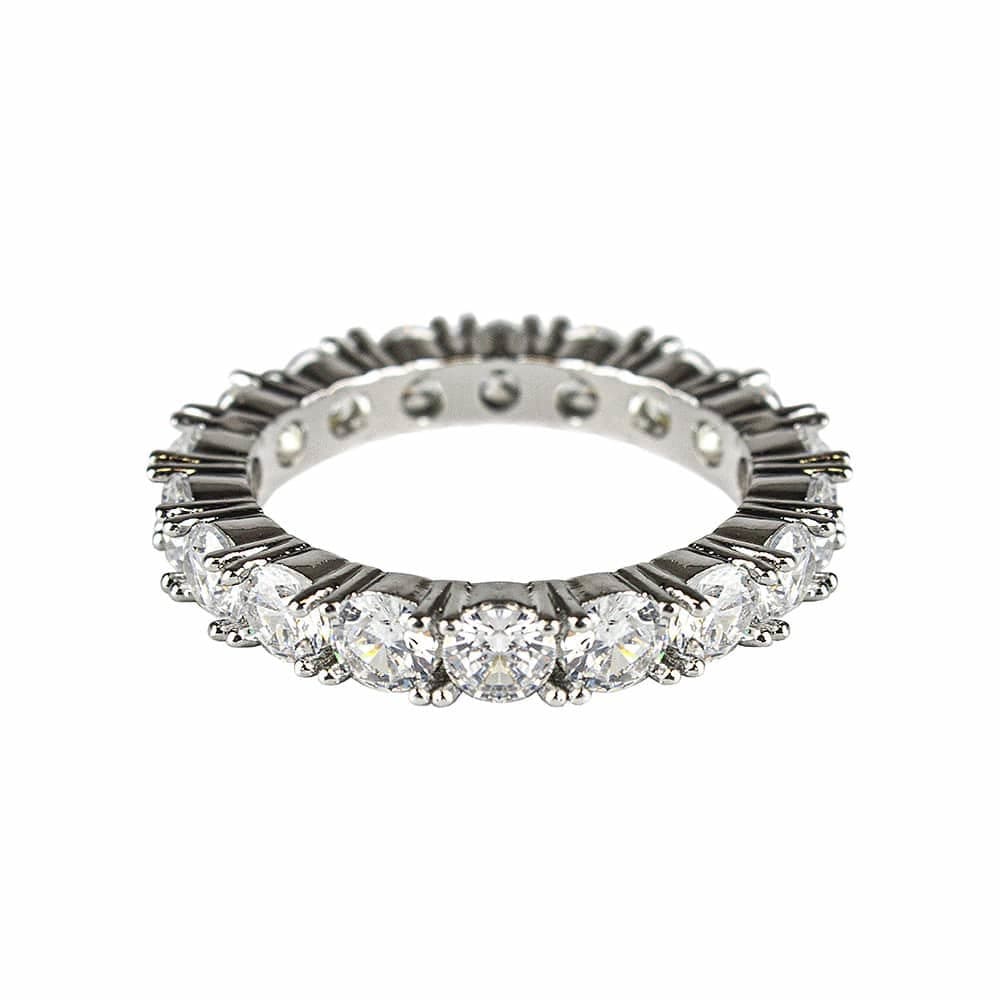 Bague avec strass