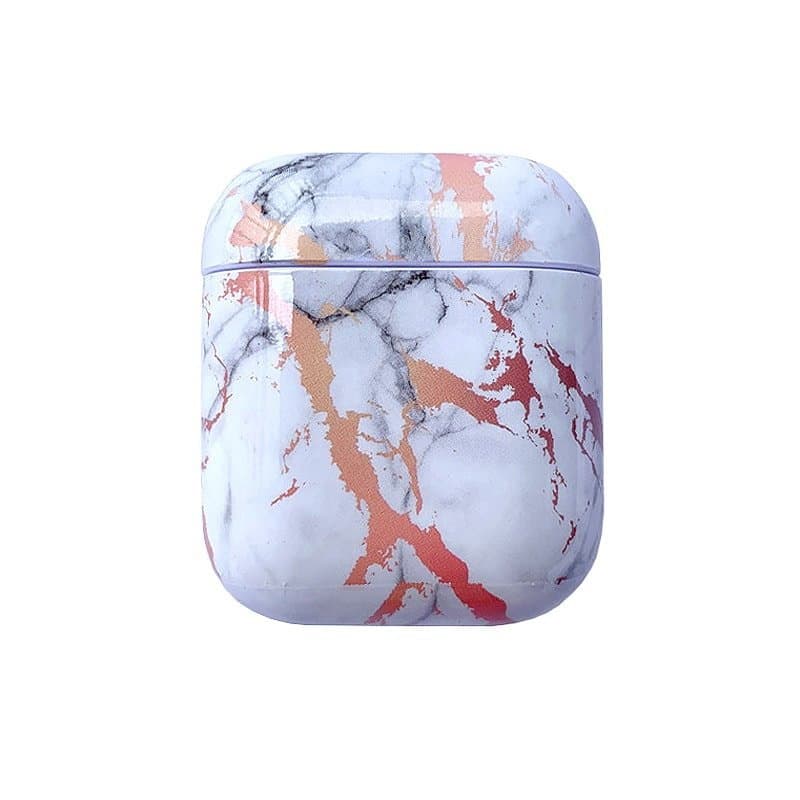 Custodia protettiva per AirPods - Marmo bianco