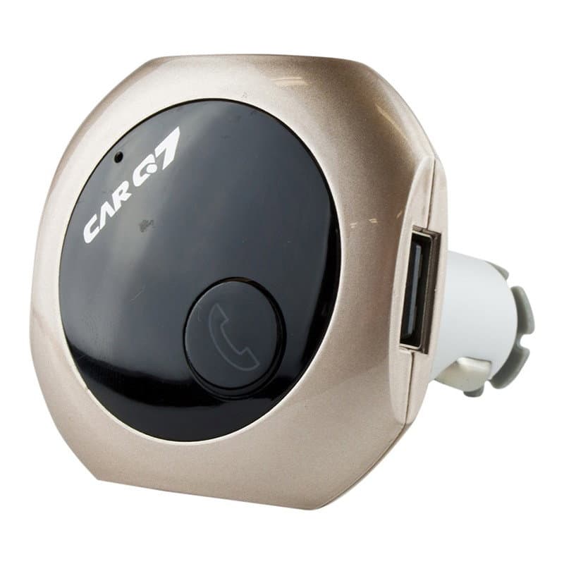 FM-Transmitter mit Bluetooth für das Auto - Gold