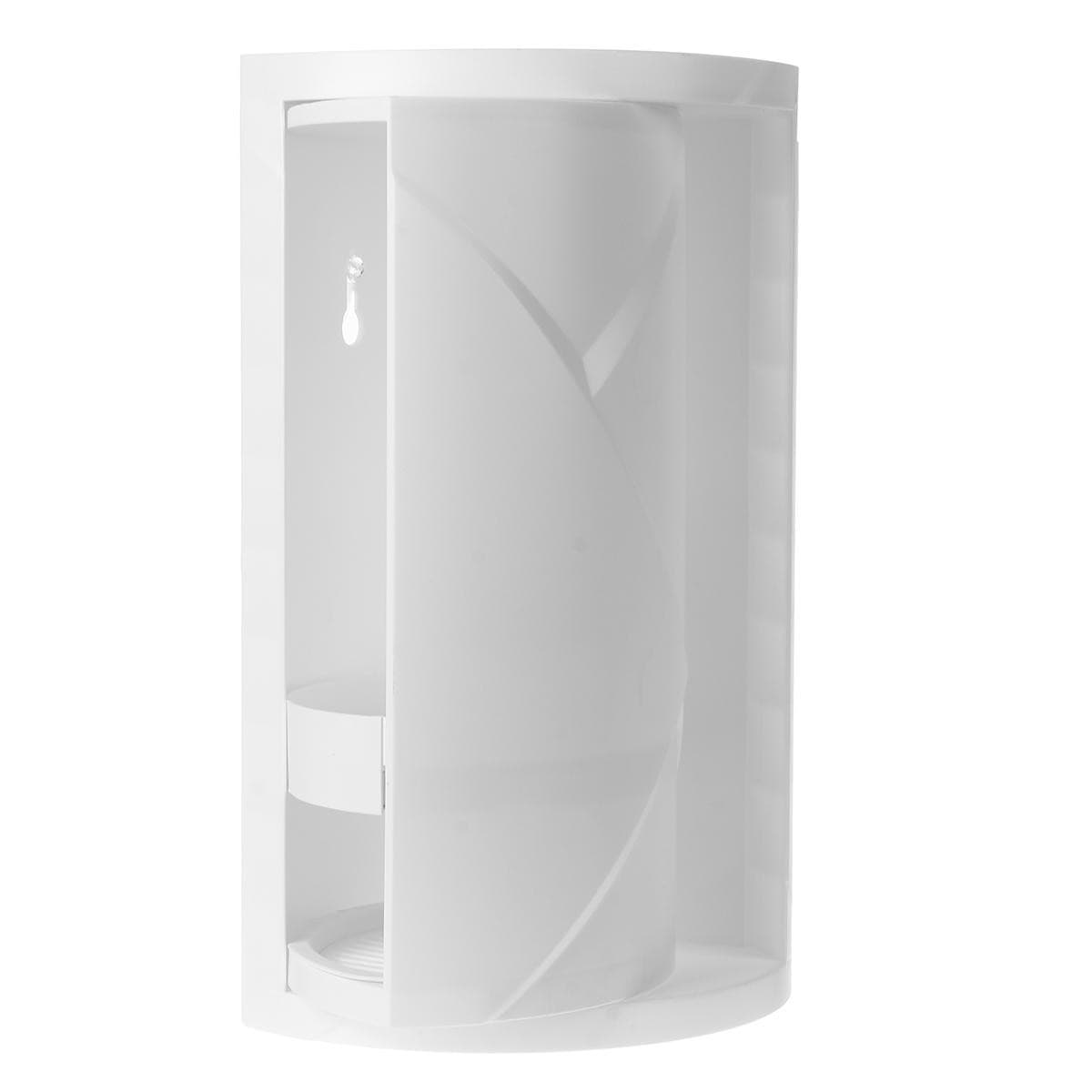 Mobile ad angolo girevole per bagno - bianco