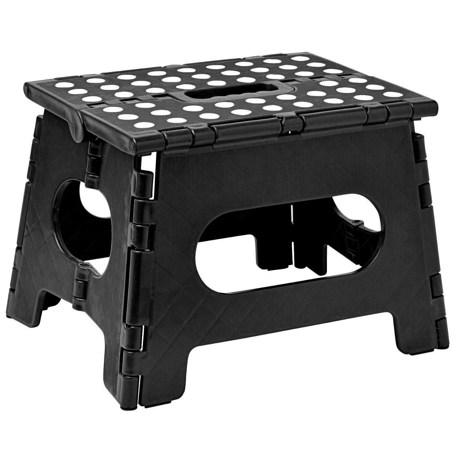 Sgabello pieghevole - nero