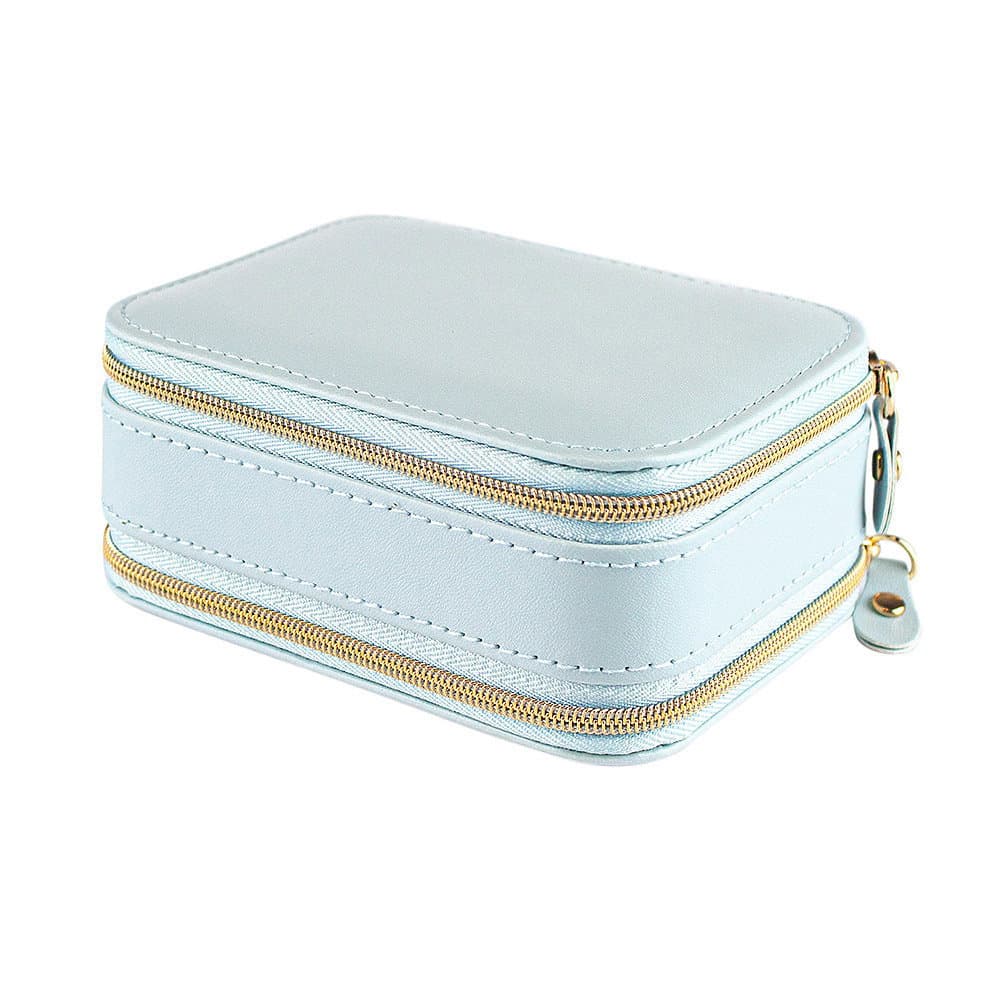 Doppelseitige Reisebox – Blau