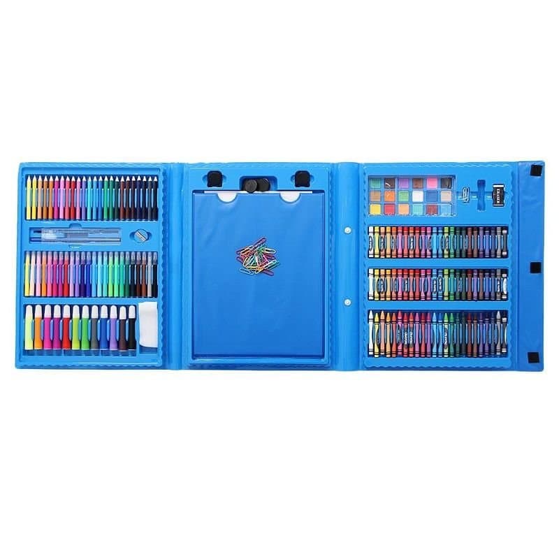 Art Box per bambini, 176 pezzi - Blu