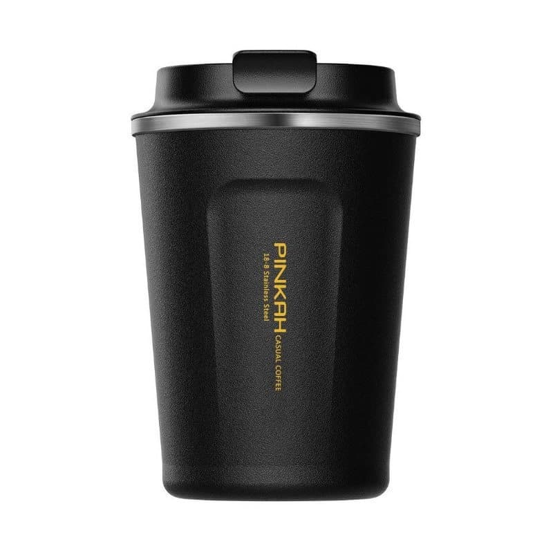 Tazza termica in acciaio inossidabile - Nero