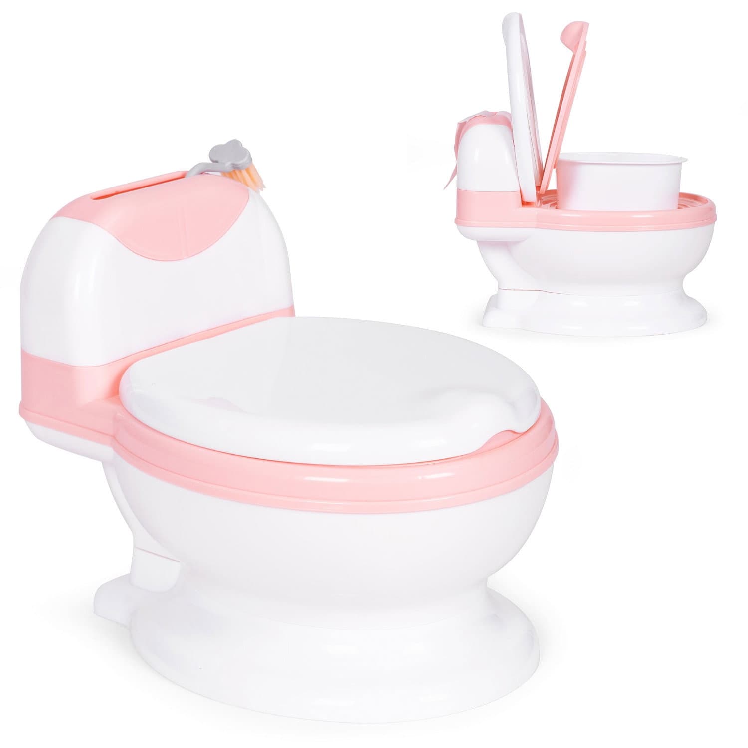 Pot de toilette pour enfants avec insert et brosse
