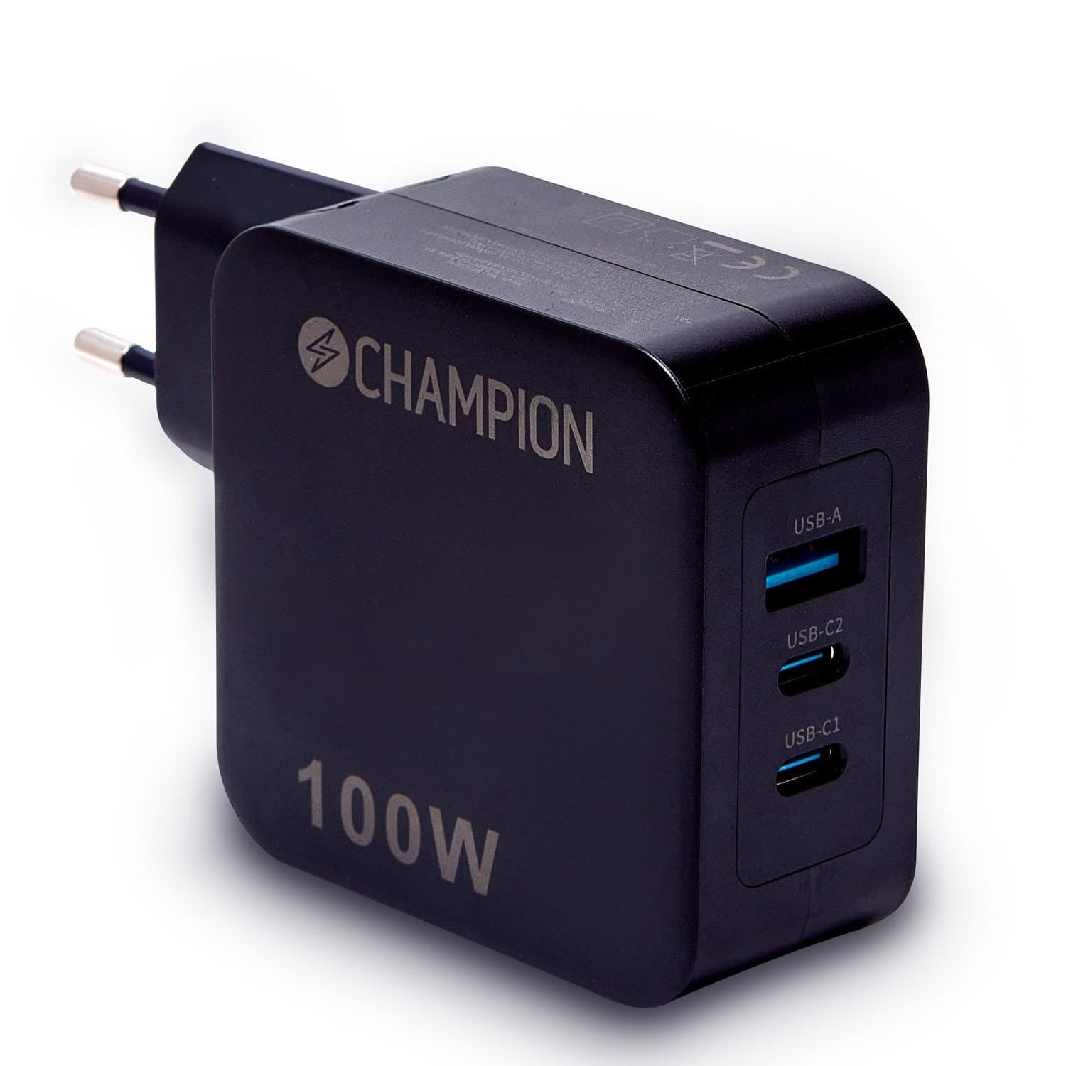 Caricabatterie 100 W PD/QC Nero