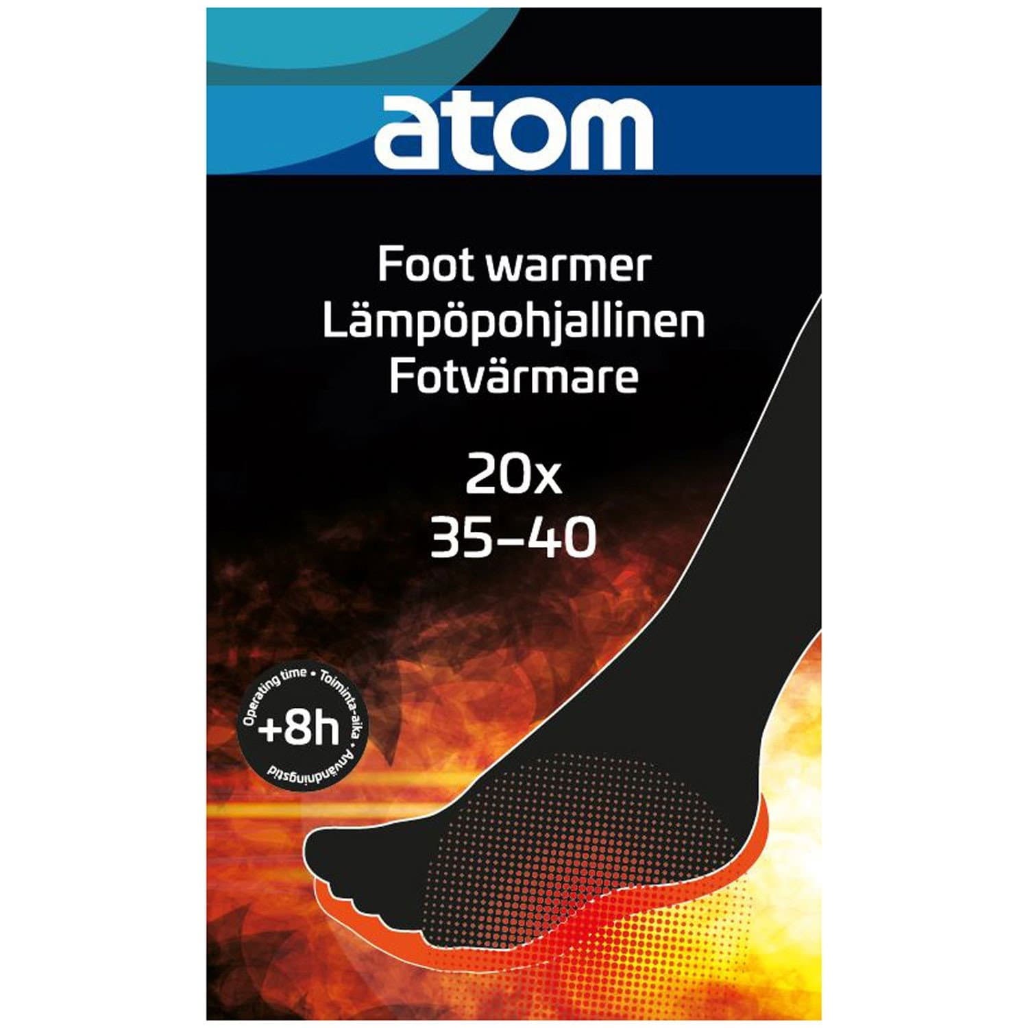 Atom Soletta termica taglia 35-40 20 pz.