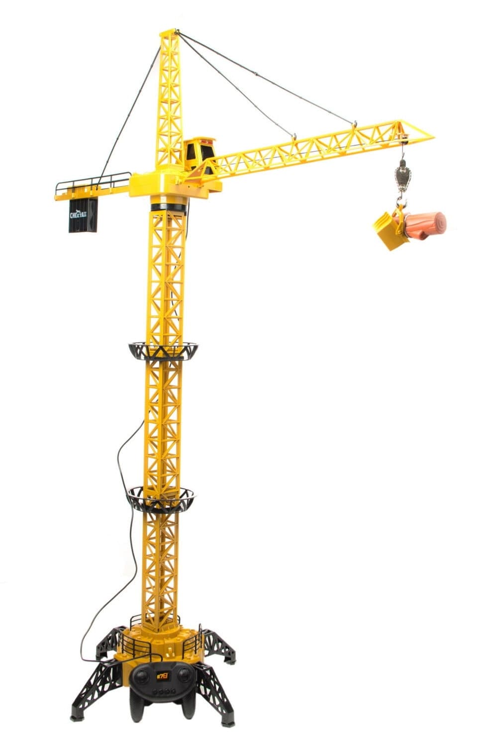 Ferngesteuerter Kran mit drehbarem Ausleger, 128 cm