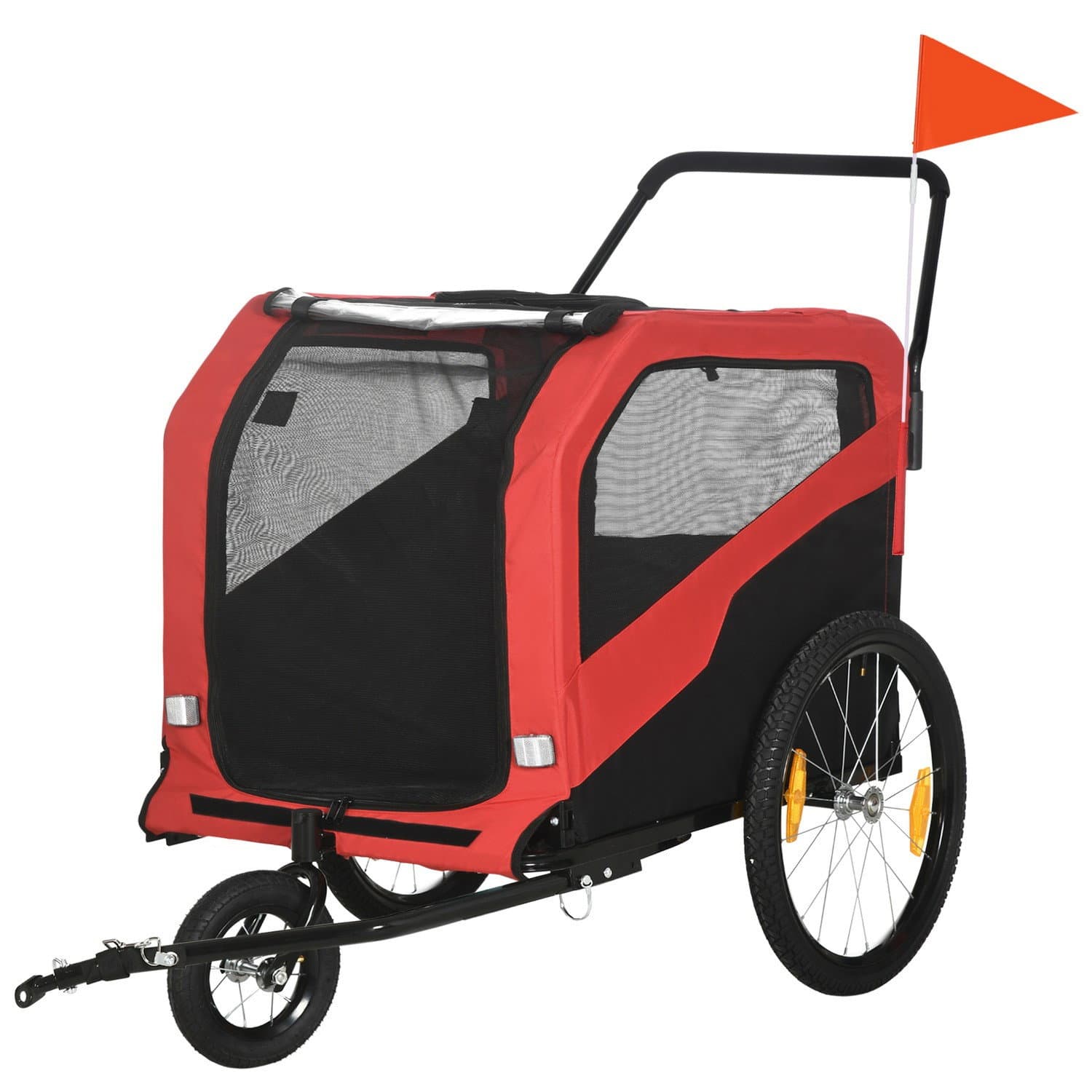 Großes Hundebett, 30 kg, Oxford-Stoff, Rot