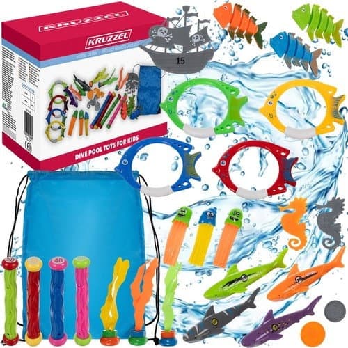 Tauchset für Kinder – buntes Unterwasserspielzeug