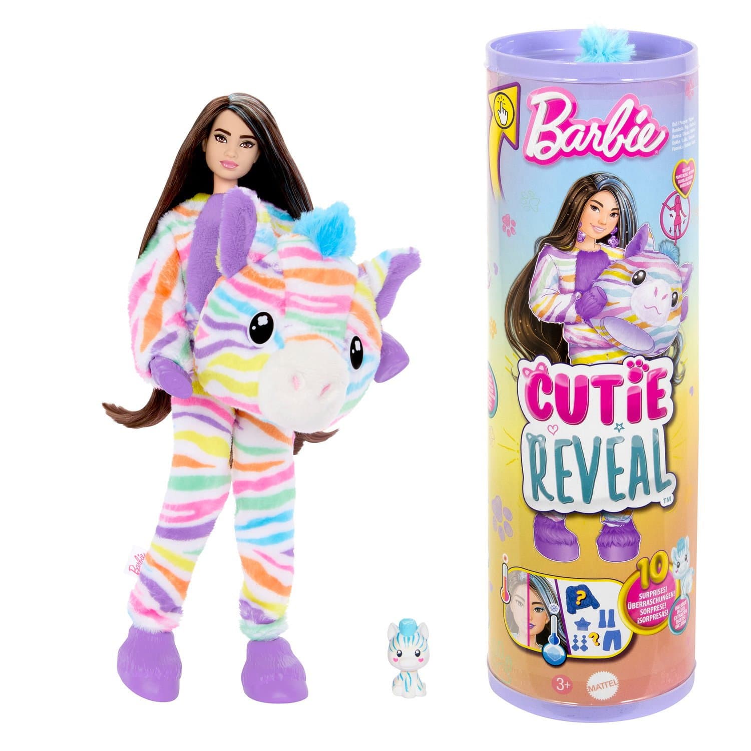 Barbie Cutie Révèle Des Rêves De Couleurs Zèbre