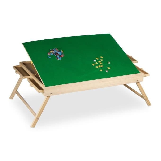 Tavolo puzzle con 4 cassetti