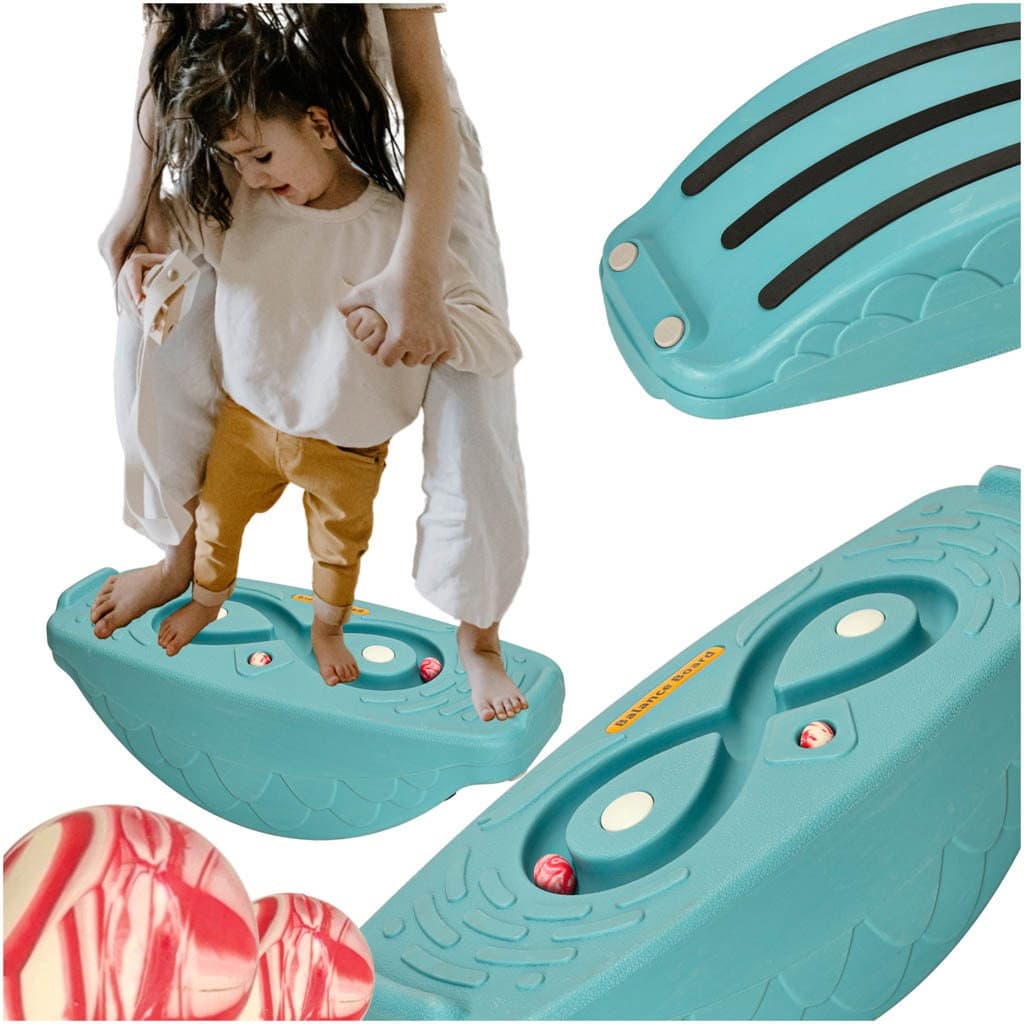 Balance board da pavimento turchese