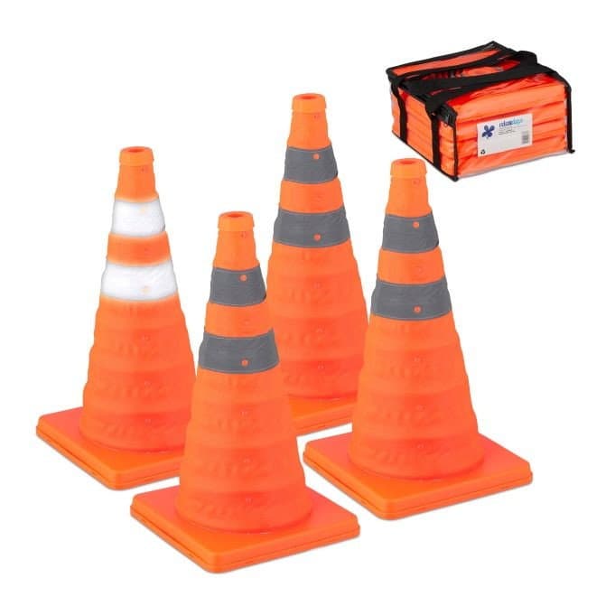 Pylônes pliables en lot de 4