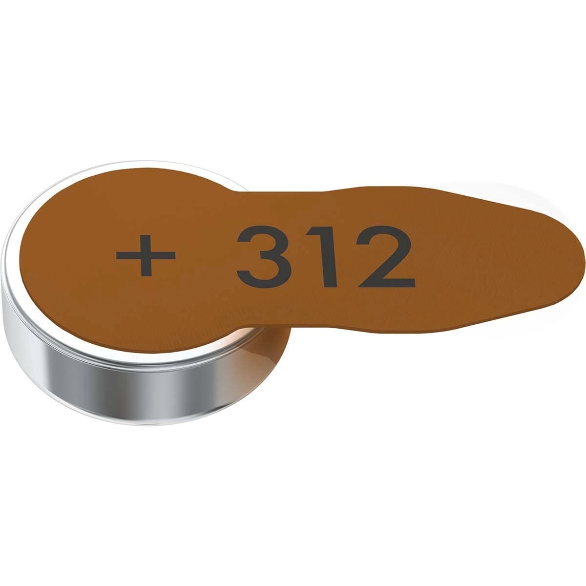 Piles pour appareils auditifs Type 312 8-Blister