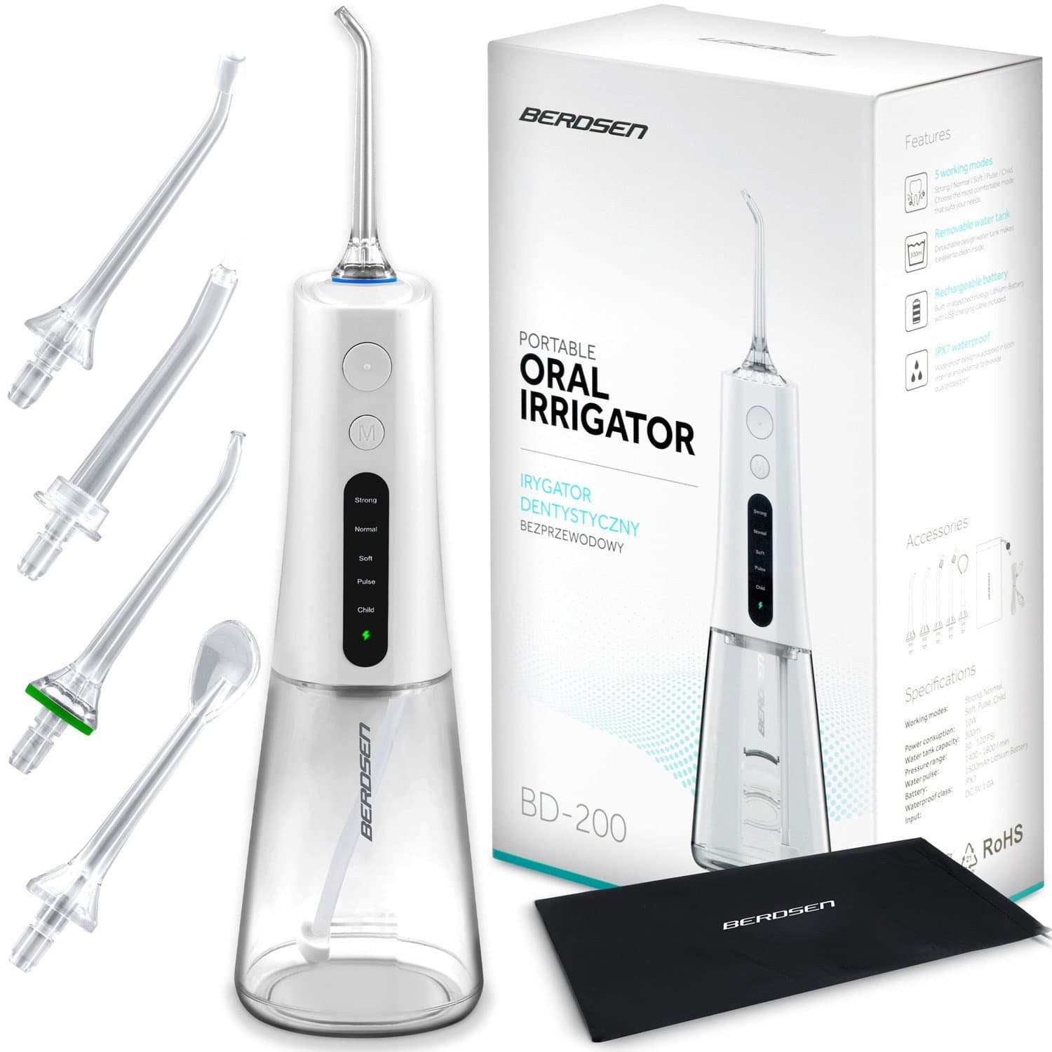Dentifrice sans fil Berdsen BD-200