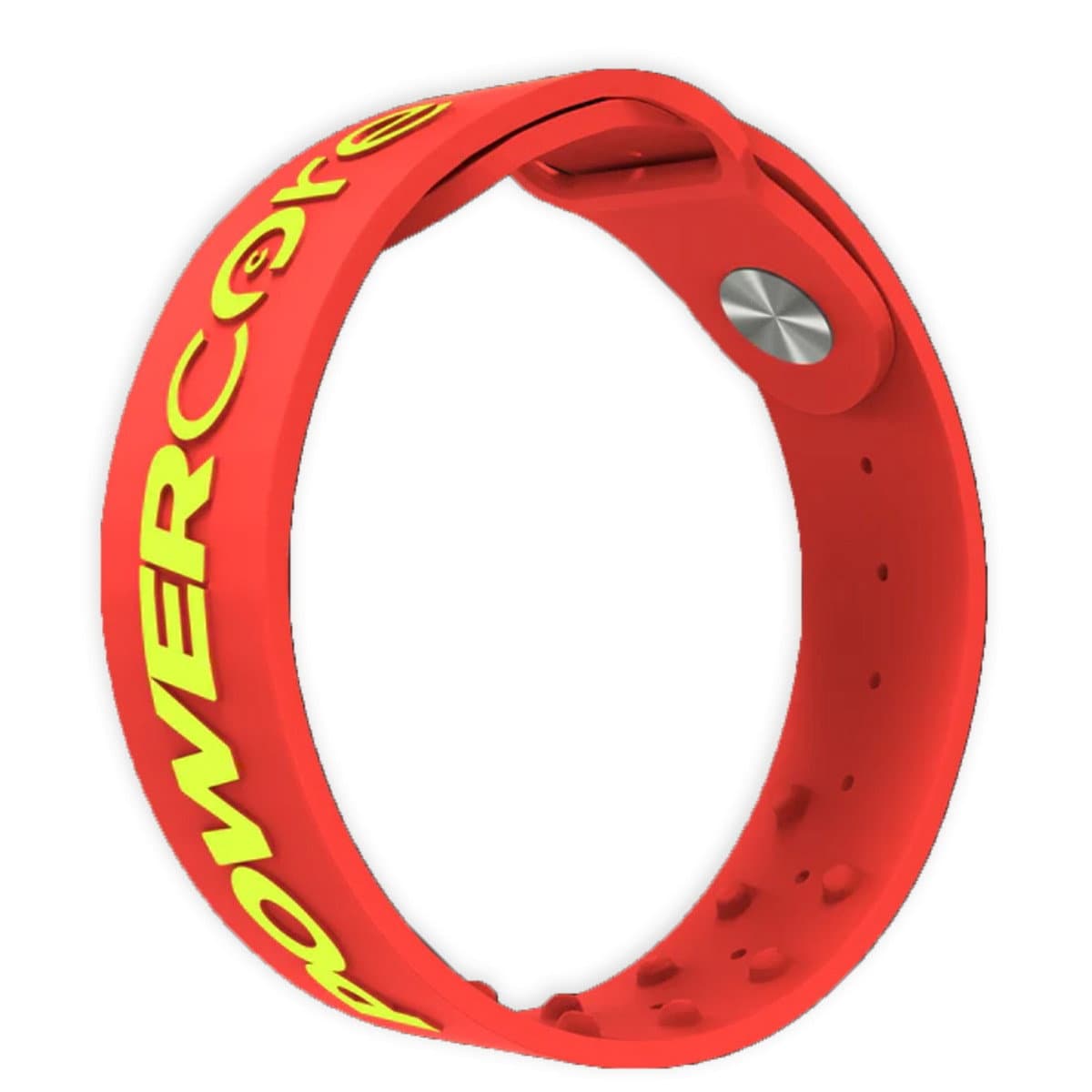 Bracelet de performance sportive – Rouge/Néon, S/M