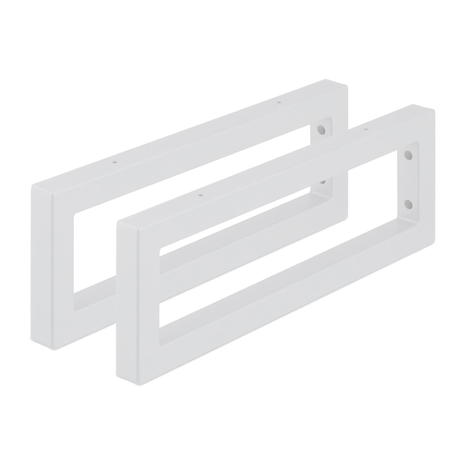 Supports muraux pour étagères et lavabos – Lot de 2