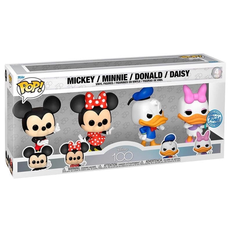 Exklusives Disney Classic POP-Pack mit 4 Figuren