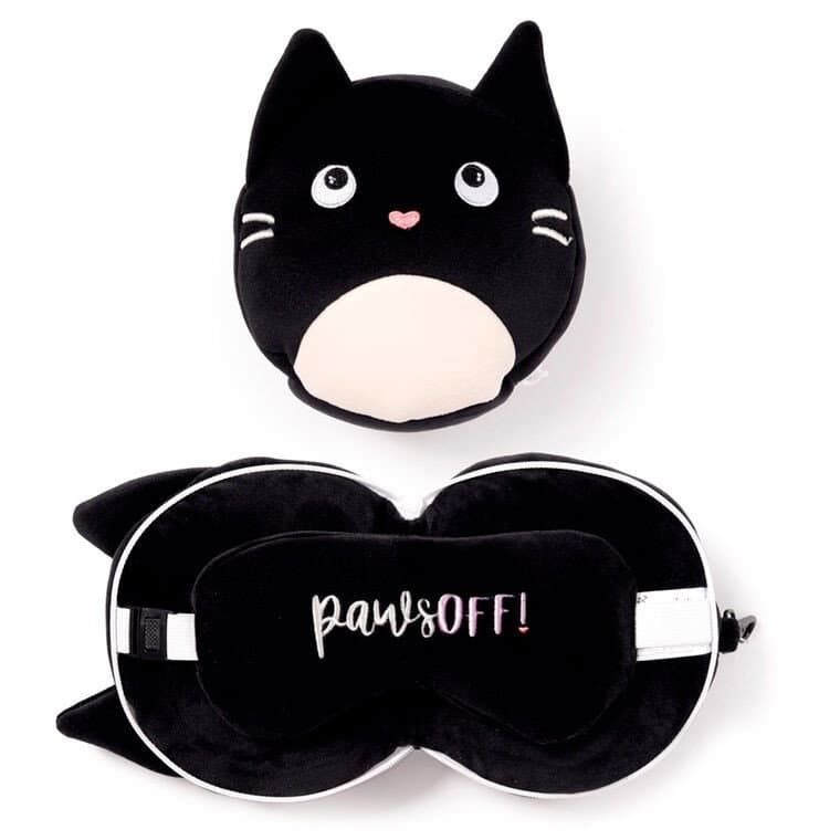 Resteazzz Fine feline Katze Reisekissen Augenmaske
