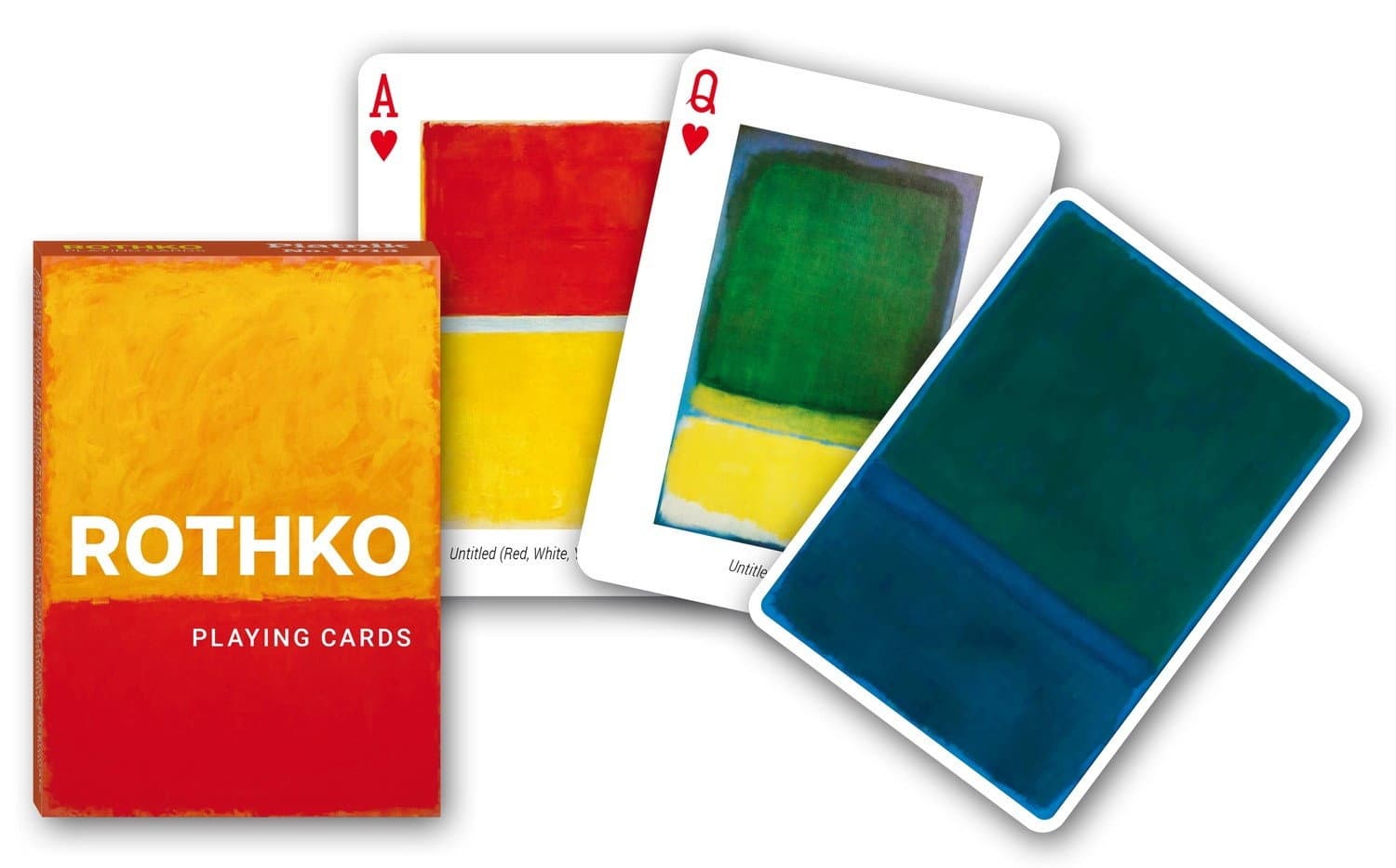 Spielkarten, Rothko-Design, Standardgröße