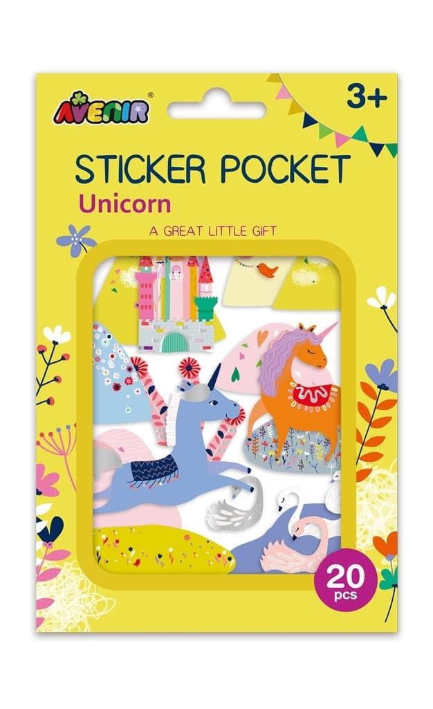 Avenir Adesivi Unicorni