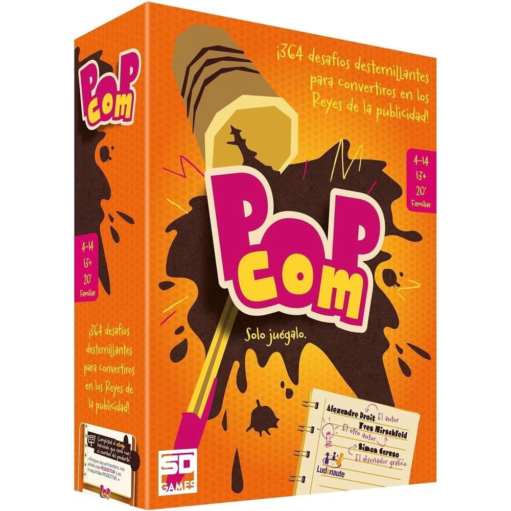 Jeu de pop-com espagnol