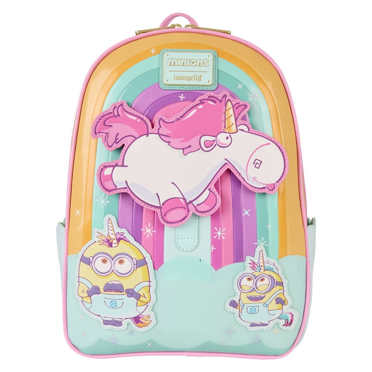 Sac à dos Loungefly Minions Licorne Pelucheuse 30 cm