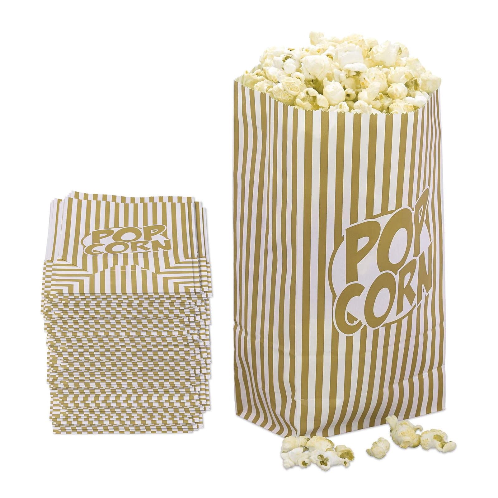 Retro-Popcorntüte, 144 Stück