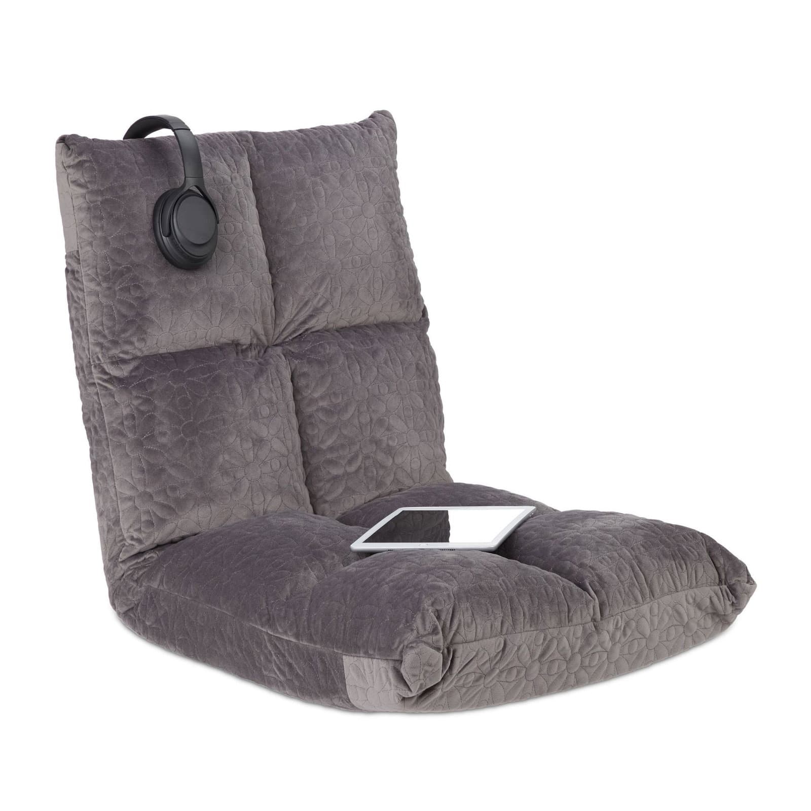 Chaise de sol avec dossier réglable