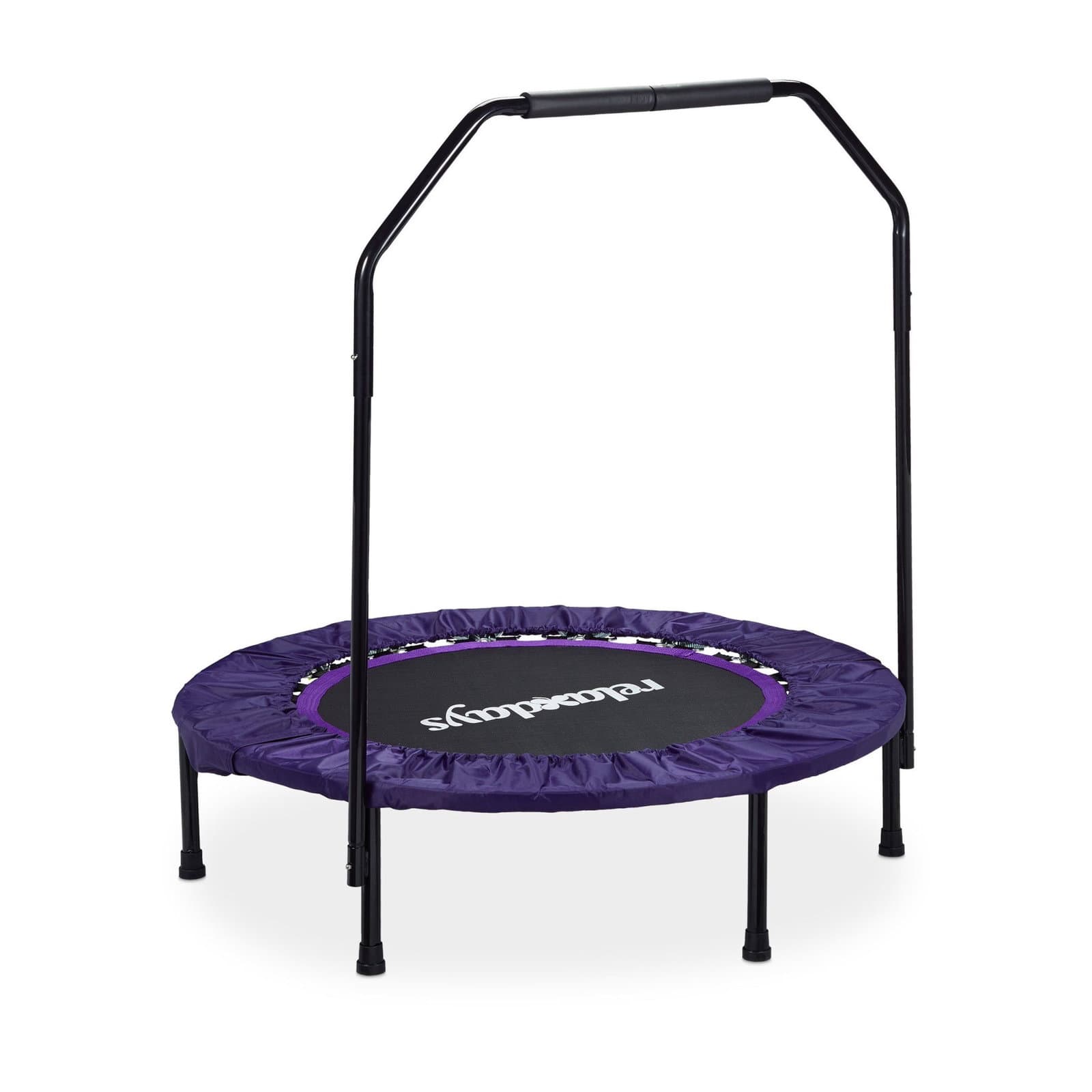 Trampoline pliable avec poignée
