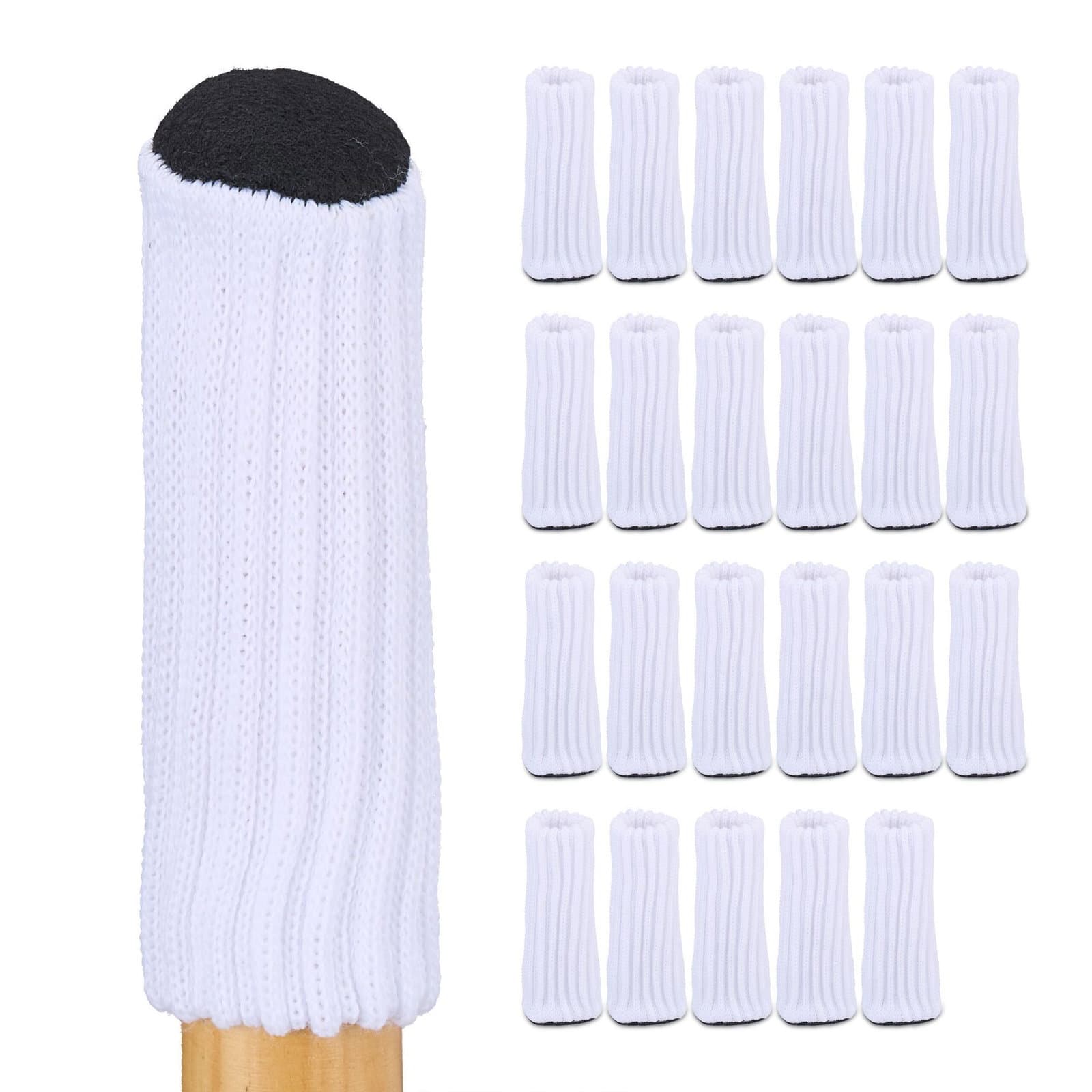Calzini per gambe di sedie in un set da 24
