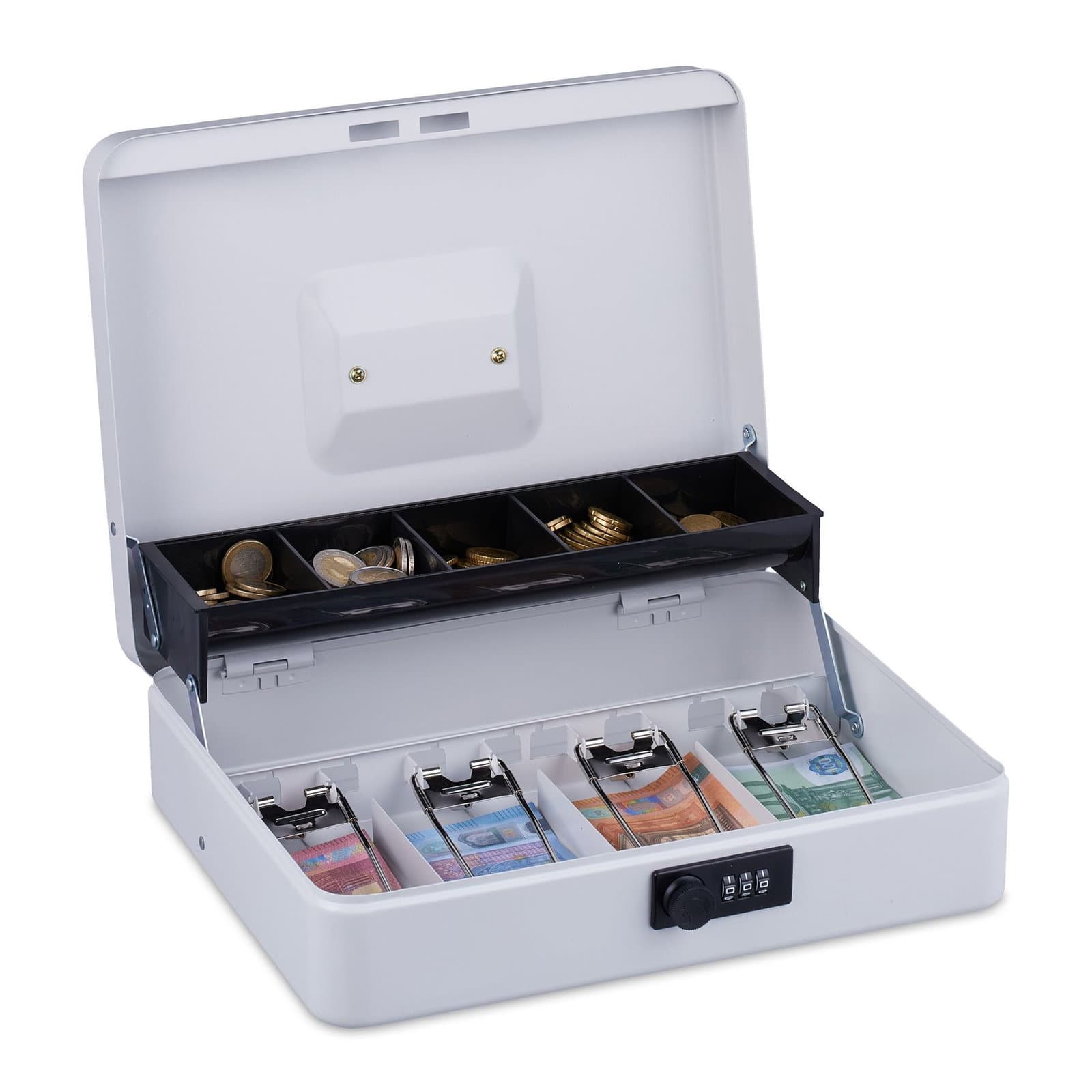 Cassetto contanti con combinazione di numeri