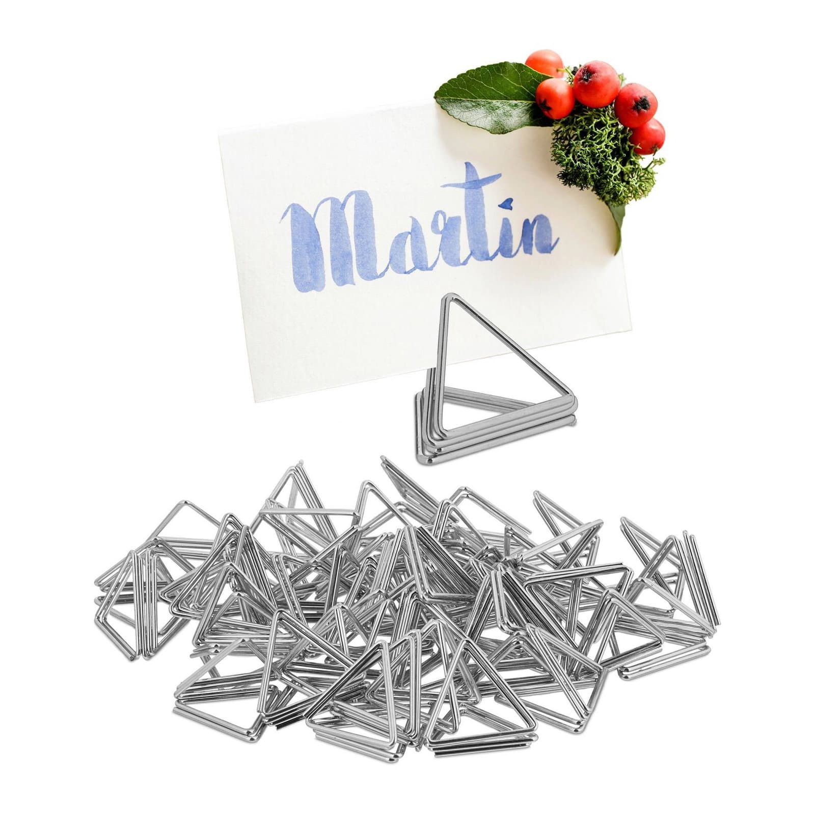 Triangle pour cartes de placement, 48 ​​pièces